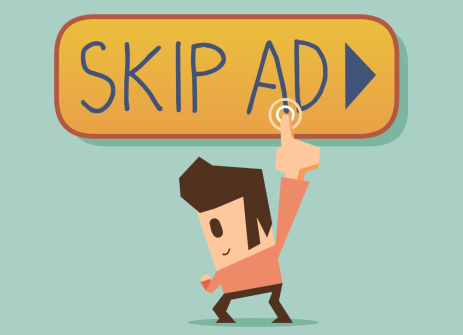 AdSense for Video cho thêm nút skip + tự động skip sau 5s cho tất cả banner ad